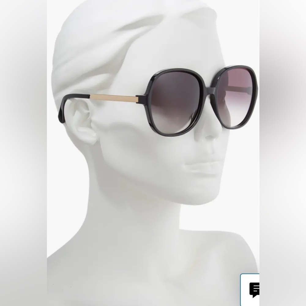 Kate Spade New York Adriyanna 60mm Round Sunhlasses in Brown.